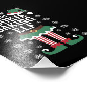 Familie komt overeen met de Koekjesbakkerskerst Foto Afdruk (Hoek)