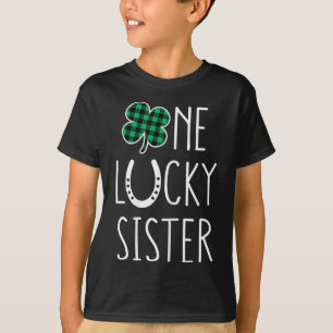Familie komt overeen met St Patricks Day Girls Tie T-shirt