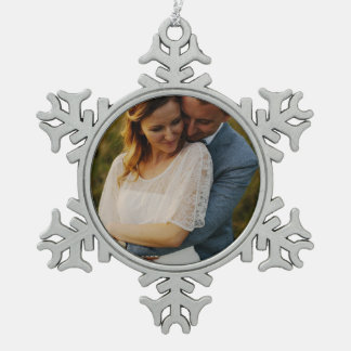 FAMILIE-/KOPELMEMORIES SNOWFLAKE TIN SNEEUWVLOK ORNAMENT