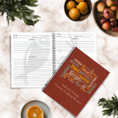 Familie Land Koken Recepten Gezegden Notitieboek