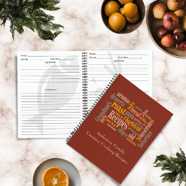 Familie Land Koken Recepten Gezegden Notitieboek