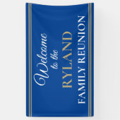 Familie leuk! Aangepaste gezinsherenigingsbanner Spandoek (Verticaal)