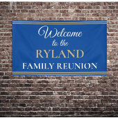 Familie leuk! Aangepaste gezinsherenigingsbanner Spandoek