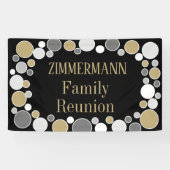 Familie leuk! Aangepaste reülebanner Spandoek (Horizontaal)