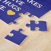 Familie liefde! plezier legpuzzel (Zijkant)