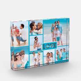 Familie liefhebber 8 Foto Beach Blue Modern