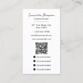 Familie Lifestyle Influencer Content Creator Foto Visitekaartje (Achterkant)