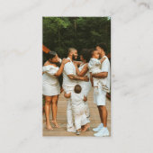 Familie Lifestyle Influencer Content Creator Foto Visitekaartje (Voorkant)