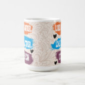 Familie Like Vader Like dochter cadeau Koffie Mok (Center)