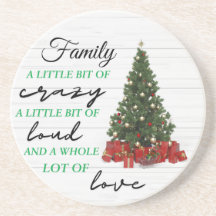 Familie Little Bit of Crazy Loud Love Kerstmis