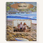 Familie Los Muertos Beach 786 Notitieboek (Voorkant)