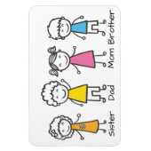 Familie Magneet (Verticaal)