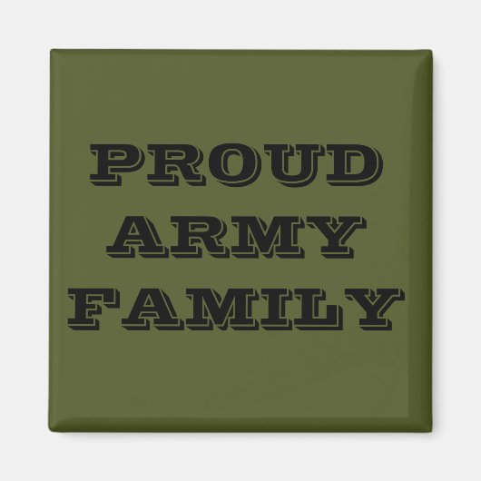 familie Magnet Proud (Voorkant)