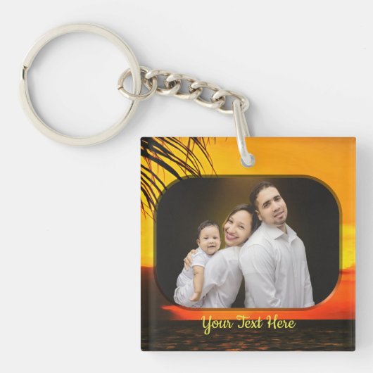 Familie Malecon Sunset 2441 Sleutelhanger (Voorkant)