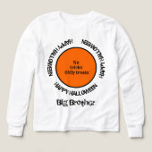 Familie Matching Boy Son Typografie Happy Hallowee (Voorkant)