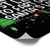 Familie Matching Kerstmis Meest Waarschijnlijk Wer Poster (Hoek)