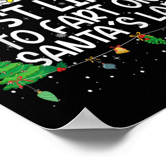 Familie Matching Kerstmis Meest Waarschijnlijk Wer Poster (Hoek)