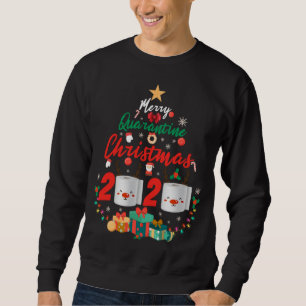 Familie Matching Merry Quarantine Kerstmis Toilet Trui