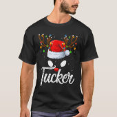 Familie Matching Santa Hat Tucker Reindeer Christm T-shirt (Voorkant)