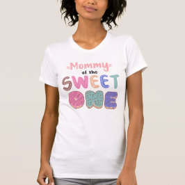Familie Matching Sweet One Verjaardag Lollipop Sno T-shirt
