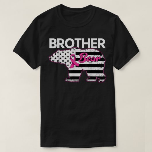 Familie Matching T-shirt Brother Beer Breast Cance (Design voorkant)