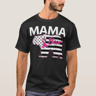 Familie Matching T-shirt Mama Beer Breast Cancer A