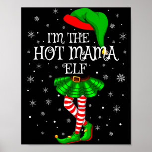 Familie Matching Vrouwen Meisjes Ik Ben De Hete Ma Poster