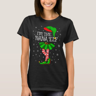 Familie Matching Vrouwen Meisjes Ik ben de Nana El T-shirt