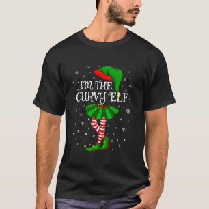 Familie Matching Vrouwen Meisjes in de Curvy Elf C T-shirt
