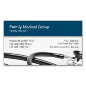 Familie Medisch Arts Magnetische Visitekaartjes Magnetisch Visitekaartje (Voorkant)
