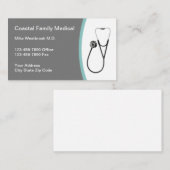 Familie Medische Praktijk Modern  Visitekaartje (Voorkant / Achterkant)