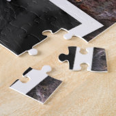 Familie Memories 4 x aangepaste foto's op Grungy R Legpuzzel (Zijkant)