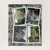 Familie Memories 4 x aangepaste foto's Uitdagingsb Legpuzzel (Verticaal)