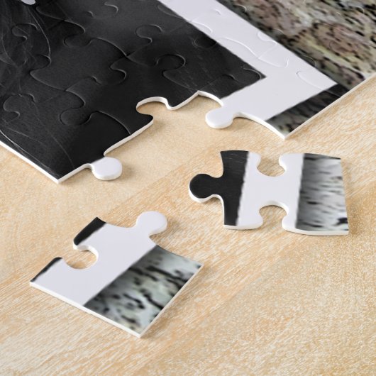 Familie Memories 4 x aangepaste foto's Uitdagingsb Legpuzzel (Zijkant)