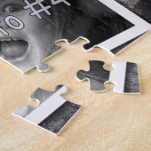 Familie Memories 4 x Custom Photos Challenge Rock Legpuzzel (Zijkant)