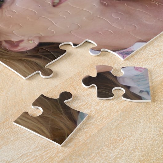 Familie met een overmaat van 11 x 14 inch Puzzle Legpuzzel (Zijkant)