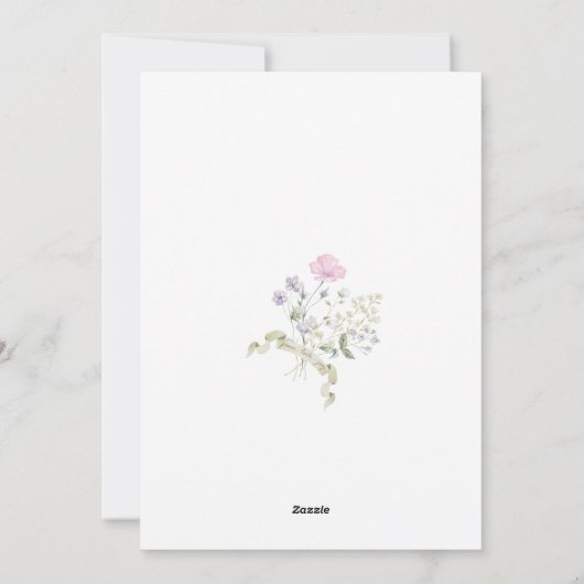 Familie met kerstkaart (Achterkant)