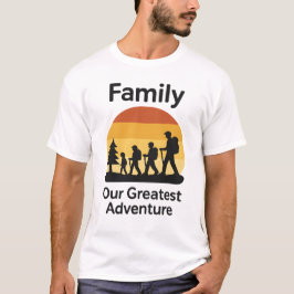 Familie Mijn Grootste Avontuur T-shirt – Knus Oude