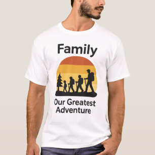 Familie Mijn Grootste Avontuur T-shirt – Knus Oude