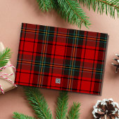 Familie Moderne Boog Foto Kerstmis Feestdagenkaart