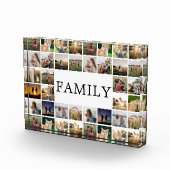 Familie Moderne Minimalistische Foto Grid Collage (Rechts)