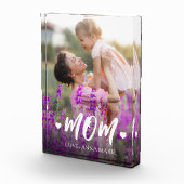 Familie Moeder Quote Foto Typografie (Rechts)