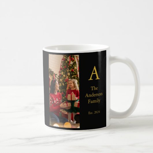 Familie Monogram Koffiemok (Rechts)