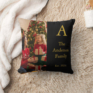 Familie Monogram Kussen