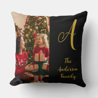 Familie Monogram Kussen