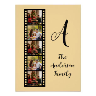 Familie Monogram  Perfect Poster