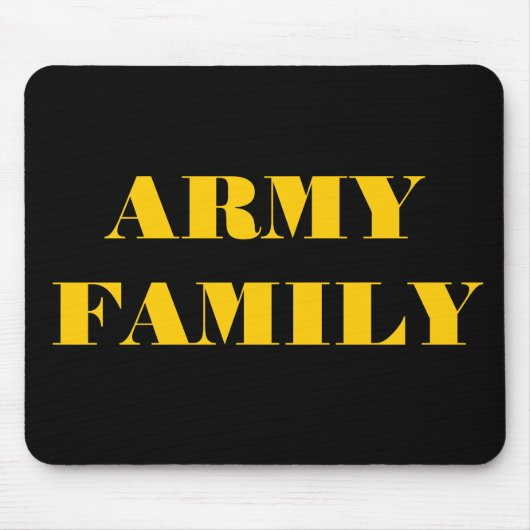Familie Mousepad Army Muismat (Voorkant)