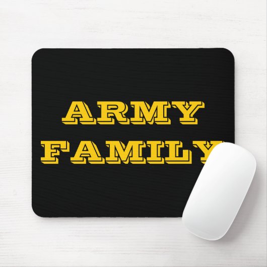 Familie Mousepad Army Muismat (Met muis)