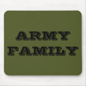 Familie Mousepad Army Muismat (Voorkant)