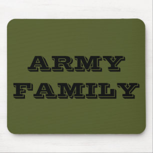 Familie Mousepad Army Muismat